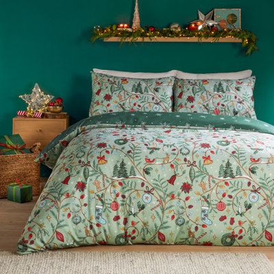 Noelle Polyester No Pattern Duvet Cover Set with Pillowcases Included