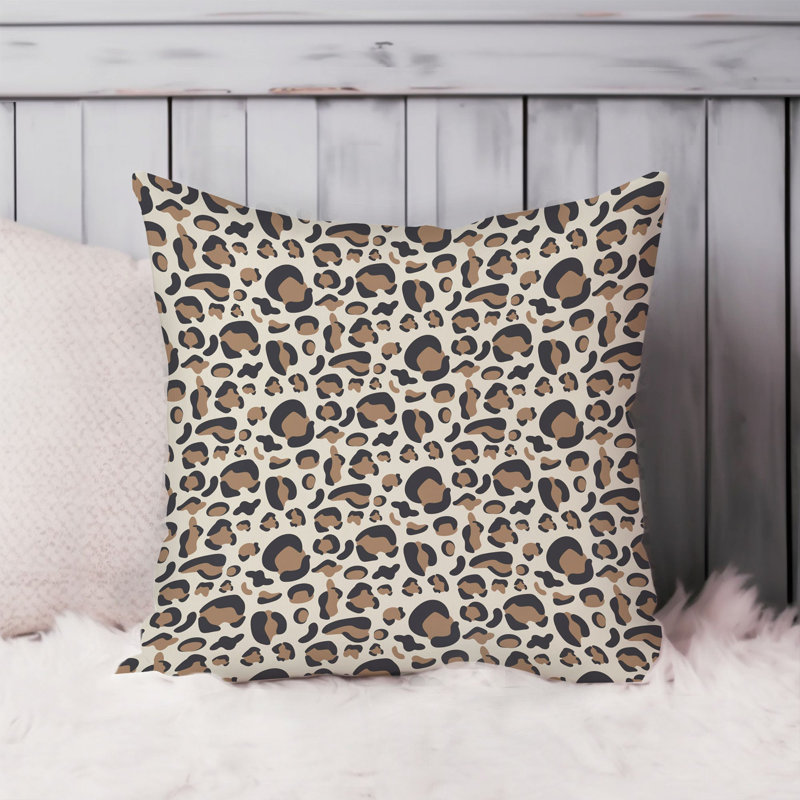 Animals Abstract Leopard Pattern I Modern, 20"H x 20"W