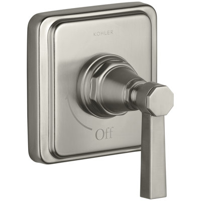 Pinstripe® Valve Trim with Pure Design Lever Handle for Volume Control Valve, Requires Valve
