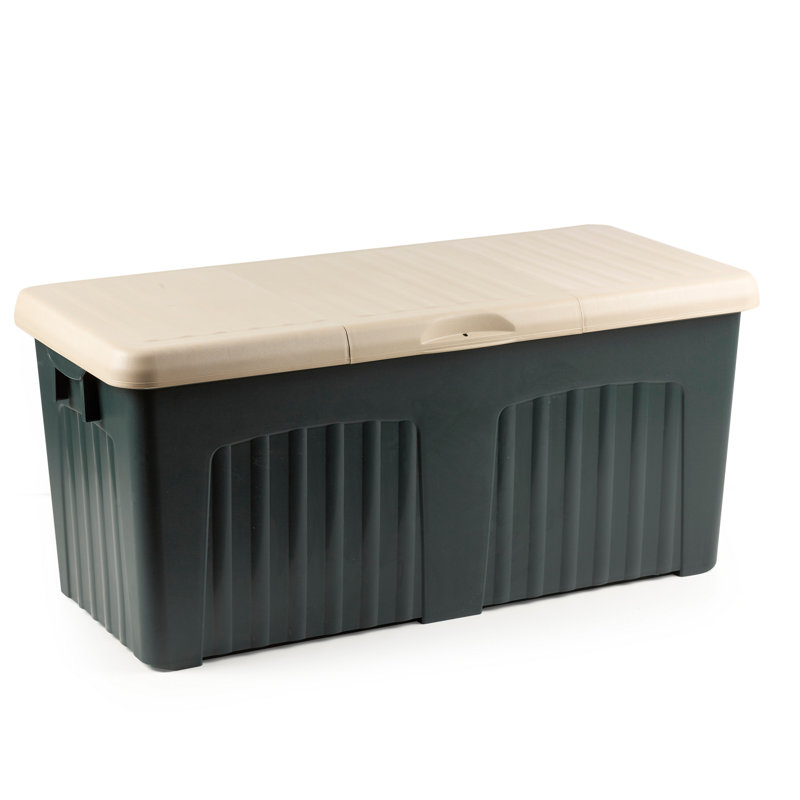 Rebrilliant Pandora Plastic Decorative Bin, Green