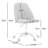 Ahliana Office Chair with Wheels-107282122