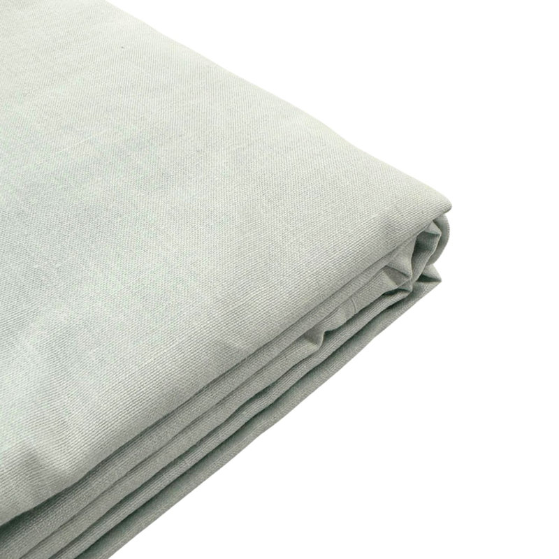 Solid Colour Duvet Cover, Light Green, Double Duvet Cover