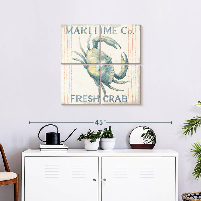 Kema Floursack Nautical XIV Wall Sign, 26" H x 26" W