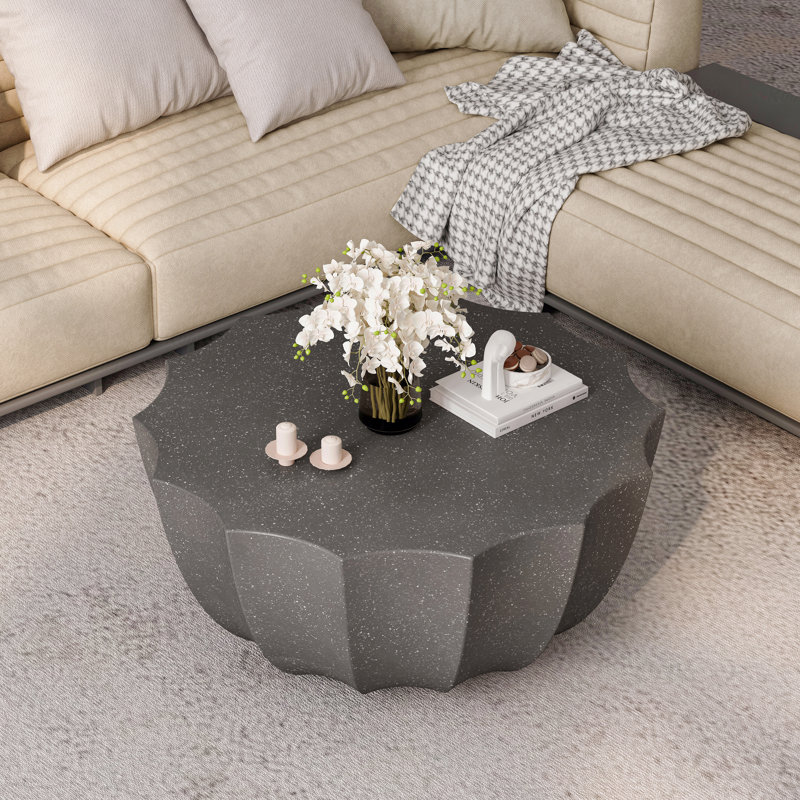 Table basse d'extérieur 35,43 po MGO, Gris