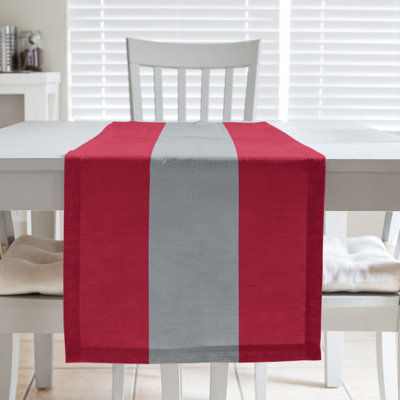 New Orleans Football Stripes Table Runner