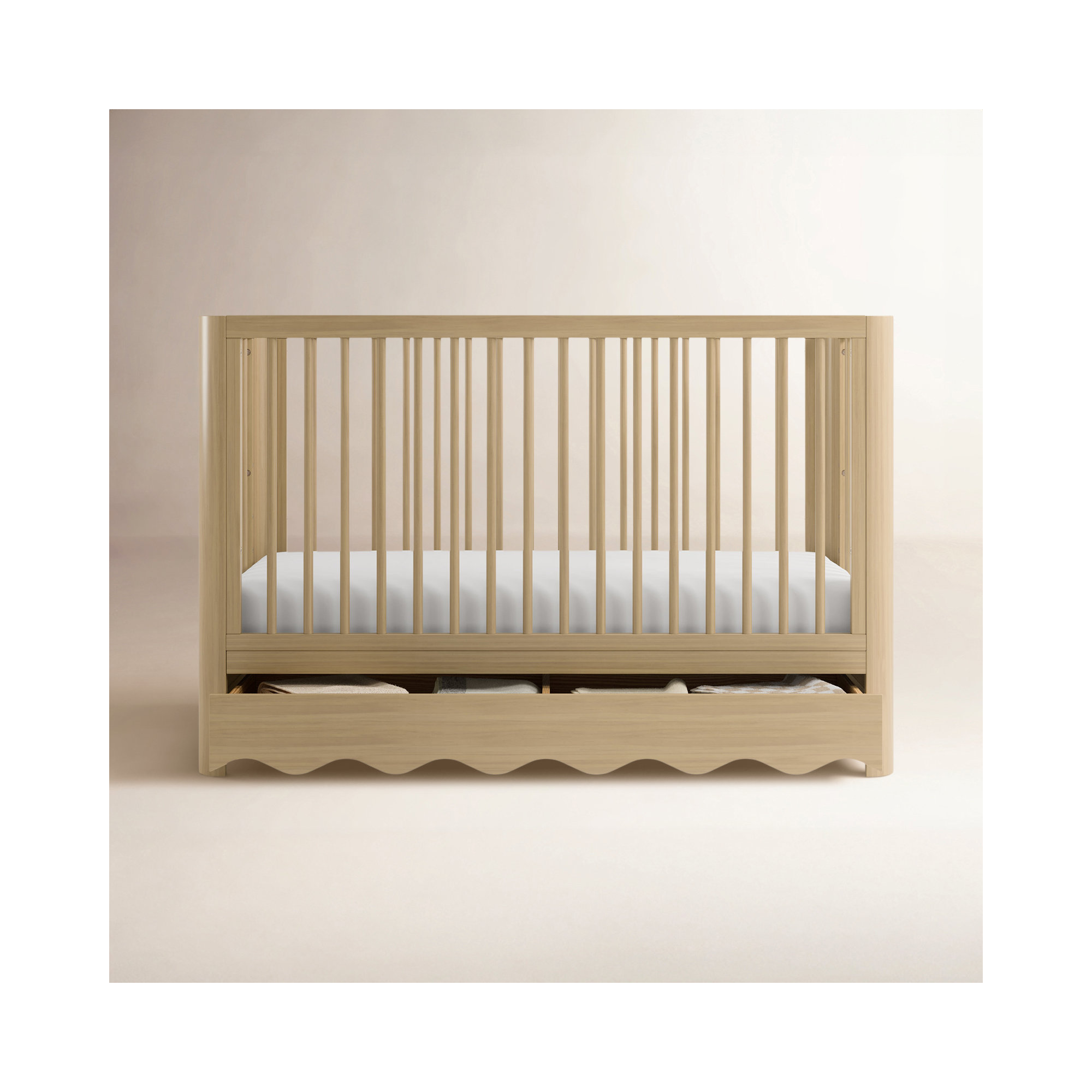 Storkcraft Casablanca Deluxe 5-In-1 Convertible Crib, Driftwood