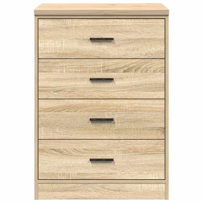 Solid Wood Single Storage Cabinet ( 85cm H x 60cm W x 51cm D)