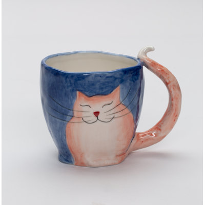 Tasse de chat souriant «Happy Day»