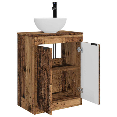Single Bathroom Vanity with Ceramic Basin