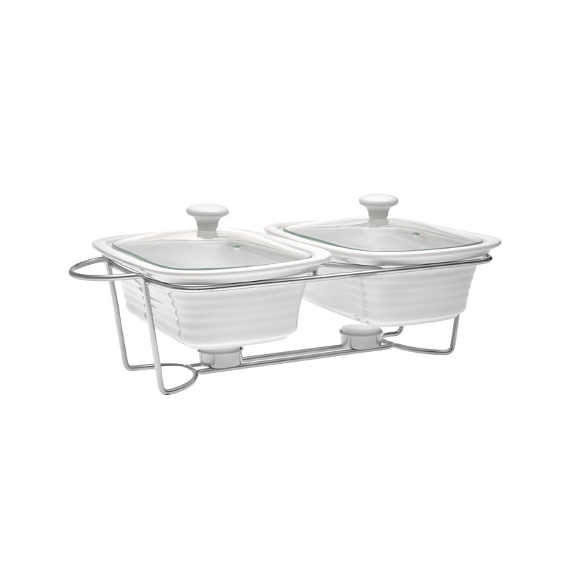 Natura double boulanger rectangulaire avec couvercle Natura