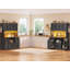 Armoire de rangement 71 "avec huche de cuisine avec station de charge et lumière DEL-115738786