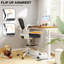 HOMCOM Drafting Chair Ergonomic High Office Chair Mesh Back-2039463151-2041084180