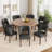 Upholstered Solid Wood Dining Side Chair-1023225751