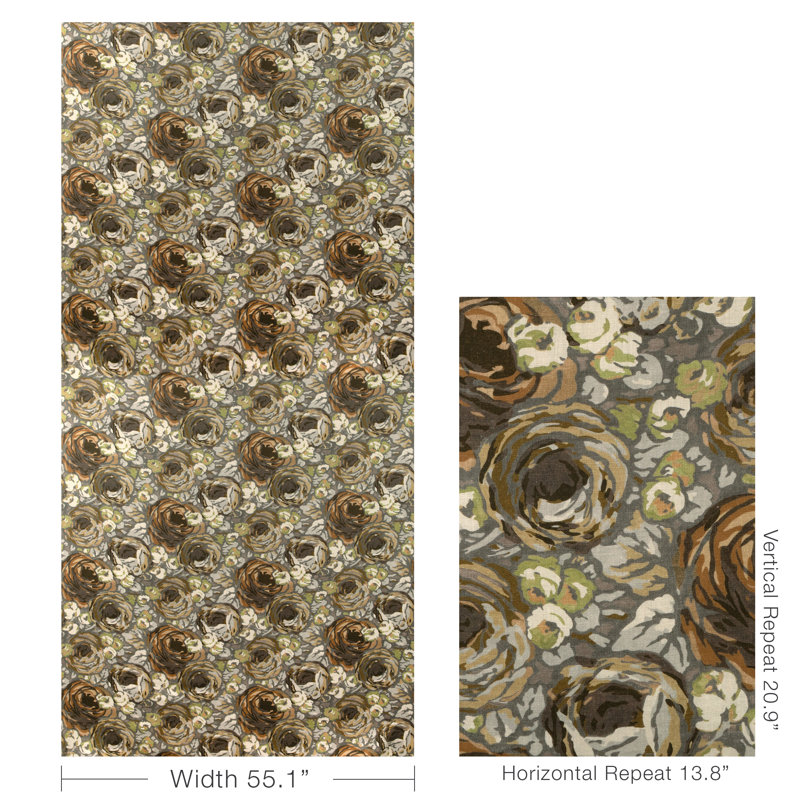 Orchard Print, Pebble/Coin