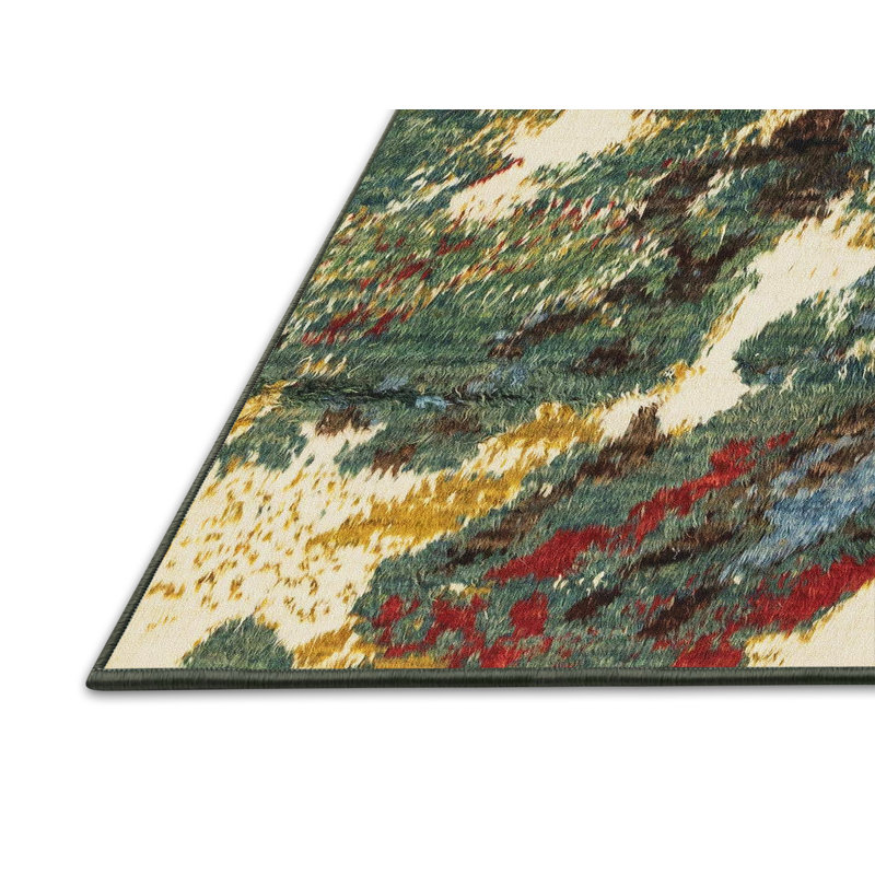 Tapis abstrait moderne 2535, Rectangle 2 pi x 4 pi