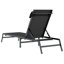vidaXL Sunlounger Steel Outdoor Lounger Modern