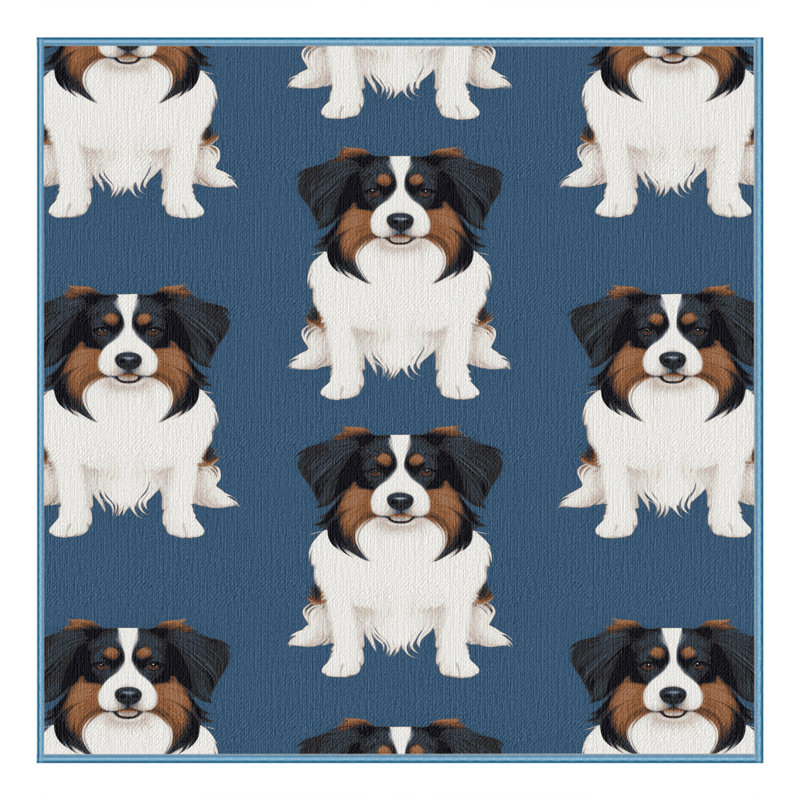  Tapis lavable pour chiens Stabyhoun, Carré 4 pi