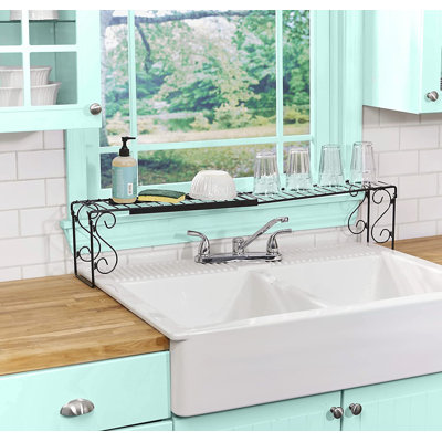 Adjustable Over The Sink Dish Rack