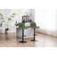Swivel Bar Stools Modern Leather Upholstered Counter Stools for Kitchen Island, Adjustable Height Stools with Footrest for Home Bar-189897537