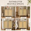 Almath Wicker/Rattan Rectangle Accent Cabinet