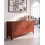 Storage Unit CARDIFF Metal Golden Brown