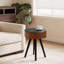 Table d'appoint avec pieds en bois massif-1201511908