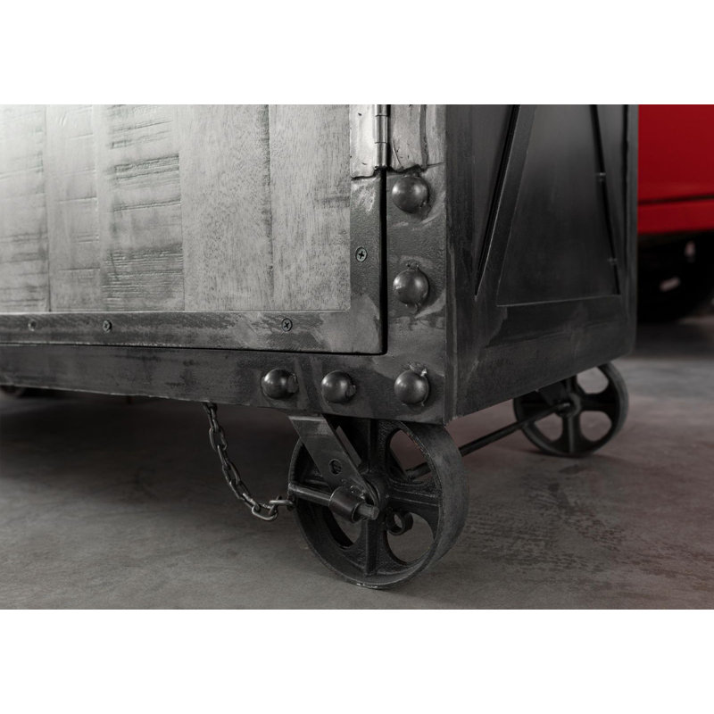 Heavy Industry 120cm Sideboard, Grey