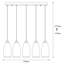 Pinto 5 - Light Fume Kitchen Island Pendant