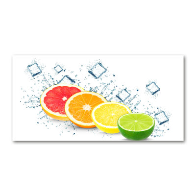 Citrus Fruits - No Frame Print on Canvas