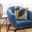Modern Print Linen Indoor/Outdoor Pillow Cover & Insert-440127896