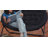 Folding Double Saucer Chair With Steel Frame-1185112907