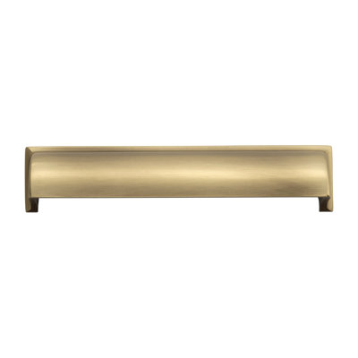 Parkview Collection Cup Pull - 3" & 3-3/4" Center to Center Cabinet Pull Antique Brass - Transitional Hardware for Drawers & Cabinets