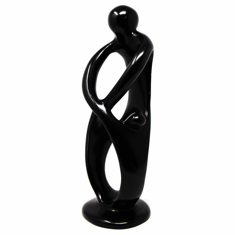 Figurine familial Reimer, H 8 po x l 4 po x P 4 po