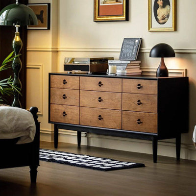 Nordic nine-drawer storage cabinet