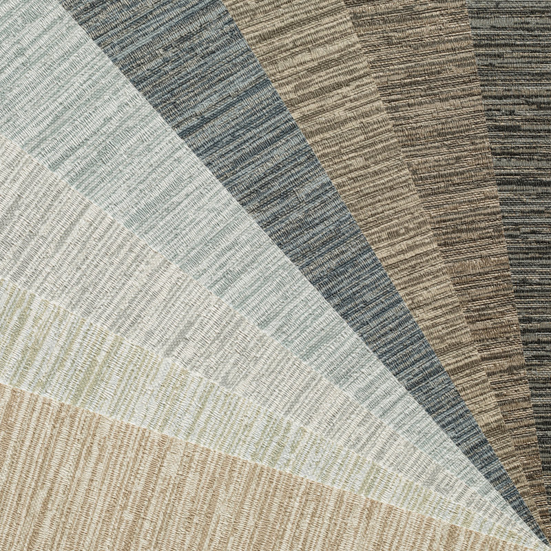 3' L x 54" W Wallpaper Roll, Brown/Taupe