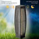 Eliane 31" Solar Powered Integrated LED Outdoor Floor Lamp