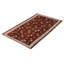 Tapis décoratif en laine rouge foncé de conception unique noué à la main 80 x 6 pi 10 po Cyana