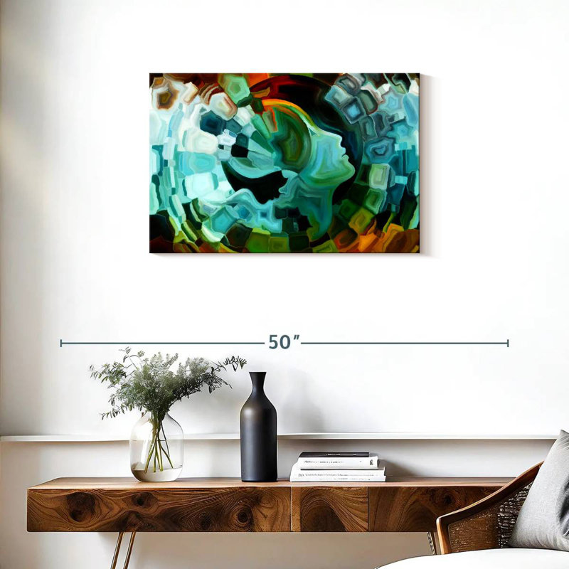 Leisha Creative Mind, 20" H x 30" W