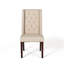 Chaise de salle à manger rembourrée Toshia-100537564