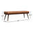 Luca Full-Grain Italian Genuine Leather Bench-410217533