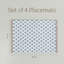 over&back Hand-Blocked Placemats, Set of 4-110654059