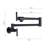 Wall Mount Folding Kitchen Pot Filler Faucet-104406459