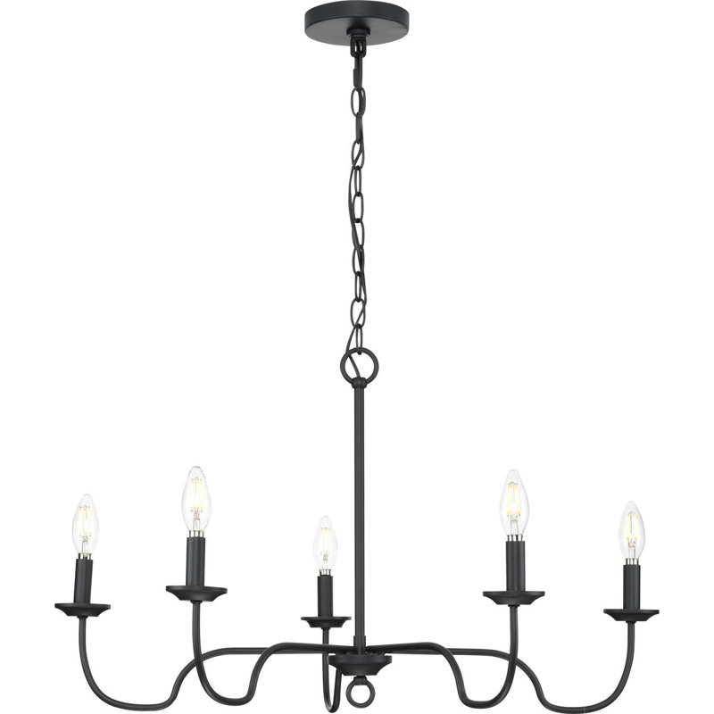 Mercuri 5 - Light Dimmable Classic / Traditional Chandelier