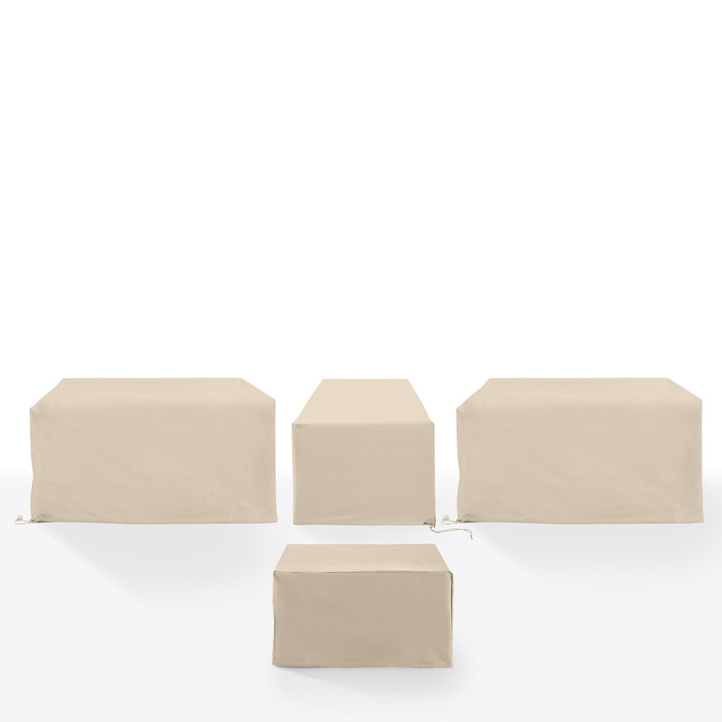 Furniture Covers Outdoor Conversation Set Cover, Tan