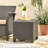Accent Table - Side Table, Dark Brown Cube, 17.87" W X D H, No Assembly For Quick Installation Table In Brown, Cube Shape, 18" Width Depth Height, Needed-1558249574