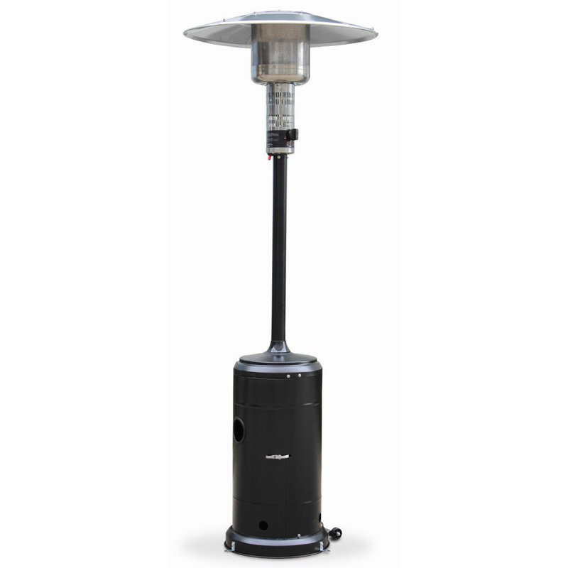 Cabrera Propane Standing Patio Heater, Black