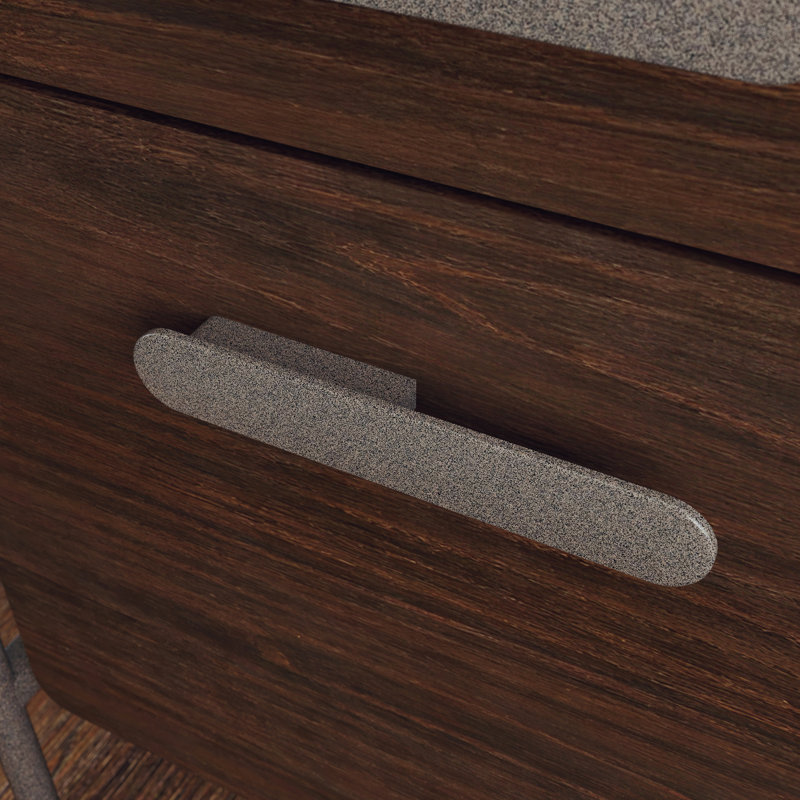 Metal Base Computer Desk
