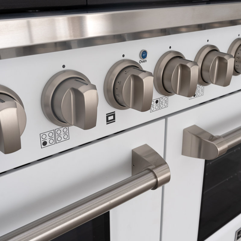 Cuisinière au gaz naturel à convection de 6,7 pieds cubes 48 po Akicon