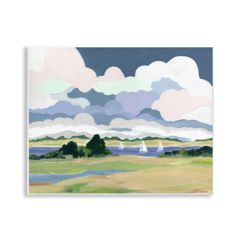 «Billowing Clouds Countryside» par Jennifer Brinley