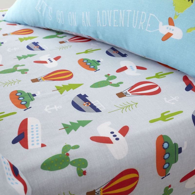 Animal Adventures Fitted Sheet
